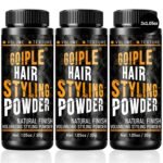 Goiple 3PCS Hair Styling Powder 1.05oz Natural Look Styling for Men Volumizing & Texturizing Powder Flexible Hold Easy to Apply Texture with No Oil/Greasy/Residue - Image 2