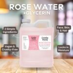 Rose Water & Glycerin Enhanced Facial Toner - 32oz Bulk Alcohol-Free Vegan All Natural Refreshing for Face and Hair - Uplifts, Calming & Soothing for All Skin Types… - Image 6