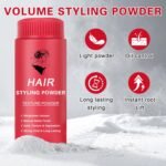 DAMUSI 2Pack Hair Texture Styling Powder for Men & Women,Strong Hold 0.52Oz | Mattifying Hair Texturizing Volume Powder with Matte Finish, Easy to Apply for All Hair Styles - Image 5