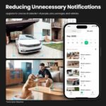 Kiwibit 2K Security Camera Indoor/Outdoor, Pet Camera, Baby Monitor, Magnetic Mount, AI Detection, Color Night Vision, SD & Cloud Storage, Compatible with Alexa, 10FT Extra-Long Cable - Image 6