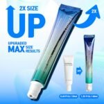 9-Peptide Hair Growth Scalp Care Serum 1.35 Oz(2X Size) - Rosemary 2% Caffeine 1% PDRN & Spicule 300 Roll-On Type | Thicker Fuller-looking Hair w/Niacinamide Zinc PCA | Thinning hair Korean Haircare - Image 3