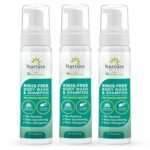 Nurture Rinse Free Body Wash Shampoo Aloe Cleansing Foam - 8.5 oz, 3 Pack | Gentle liquid soap solution offers essential hygiene, suited for sensitive skin while camping, travel or elderly adult care - Image 2