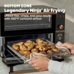 Ninja Double Oven Pro Smart XL, 30.2 Qt, 12-in-1, Onyx, DCT801BK | DualZone, Smart Finish, Fits 4.5 lb chicken, Air fry, bake, broil, roast, toast, pizza - Image 8