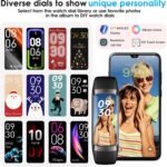 Fitness Tracker, 24/7 Heart Rate Blood Oxygen Blood Pressure Body Temp Monitor Sleep Calorie Tracker with 1.1" AMOLED Touch Color Screen Pedometer Smart Watch Waterproof for Women Men - Image 7