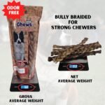 12" Jumbo Braided Bully Sticks for Large Dogs - Ultra Thick 3-Strand Twist (70g Average) - 100% Natural Grass-Fed Beef, Odor-Free - Long Lasting Dental Chews for Aggressive Chewers - Image 4