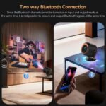 Projector with Wifi and Bluetooth Native 1080P, 4K Supported, Home Movie Projector with HDMI, USB, Type‑C, Compatible with Smartphone/ Tablet/ Laptop/ TV Stick/ PS5 for Gaming, Home Cinema - Image 8