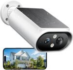AlkiVision Solar Security Cameras Wireless Outdoor - 2K Night Color Vision Cameras for Home Security, AI Motion Detection, 360° View, Spotlight, 2-Way Audio, Siren, IP67 Waterproof, SD/Cloud Storage - Image 2