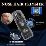 Hair Clippers for Men with LED Display, 4-Piece Cordless Grooming Kit with Hair Clipper, Beard Trimmer, Foil Shaver & Nose Trimmer, Complete Set for Home Barber - Image 7