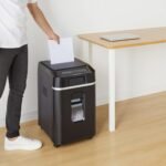 Amazon Basics 200-Sheet Auto Feed Micro Cut Paper Shredder with Pullout Basket, Black - NEW (Previously AmazonCommercial brand) - Image 7