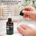 Fiora Naturals Tea Tree Oil, 100% Pure Organic Tea Tree Essential Oil 1 oz | USDA Certified Organic Tea Tree Oil for Skin, Face, Hair, Scalp Care, Nails, Toenails and Diffuser, Melaleuca Alternifolia - Image 5
