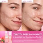 Glow Recipe PHA + BHA Face Toner, Korean Exfoliating Toner for Pores, Gentle Chemical Exfoliant + Hydrating Toner, Watermelon, Cactus Water + Glycerin (150ml) - Image 4