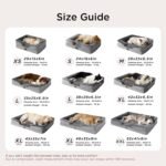 Bedsure Orthopedic Dog Beds Large Sized Dog with Removable Washable Cover | 35" Classic Big Dog Couch Sofa Waterproof, Comfy Bolster Sides, Nonslip Bottom, Cozy Pet Bed for Cats, Senior Dogs, Grey - Image 8