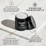 Brickell Men's Renewing Face Scrub for Men, Deep Exfoliating Facial Scrub Formulated with Pumice, Caffeine and Jojoba Beads, 4 Ounce, Scented - Image 3
