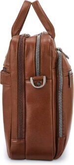 Samsonite Classic Leather Toploader Briefcase - Image 4