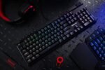 Redragon K580 Wired RGB Mechanical Gaming Keyboard, Macro Key & Media Wheel | 5 On-Board Keybinding Buttons for MMO MOBA Games, Dedicated Media Controls, Classic Tactile Blue Switch for Hype Typing Feel - Image 10