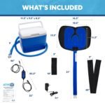 Polar Active Ice 3.0 | 9 QT Cold Therapy Ice Machine | Programmable Timer | Targeted Coverage Shoulder Pad | Cryotherapy Pain Relief System | Ace Bandage Style Compression - Image 3