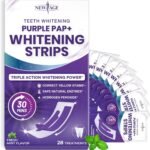 Teeth Whitening Strips - 90-Day Long-Lasting Results, Enamel Safe & Low-Sensitivity, Professional Teeth Whitening Strips with Non-Slip Dry Strip Technology - 28 Upper and 28 Lower - 28 Treatments - Image 2