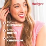 MARYRUTH'S Liquid Multivitamin + Hair Growth, Clinically Thicker Hair, 15oz | Clinically Tested in Women for Thicker Hair & Facial Wrinkles, Biotin 10000mcg, Lustriva Hair Growth Supplements, Skin Care - Image 8