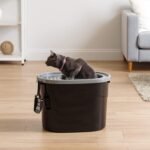 IRIS USA Large Top Entry Cat Litter Box, Hooded Privacy, Black/Gray | Multi-Cat Households, Protected Interior, Enclosed Top Access, Dog Proof Pan, Reduced Tracking, Odor Trapping - Image 11
