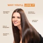 KATIVA Brazilian Keratin Treatment Kit at home Formaldehyde Free Hair Straightening with Hyaluronic Acid, Up to 12 Weeks Frizz Control for Curly, Wavy, Frizzy Hair (Straightening Kit) - Image 8