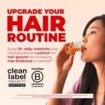 MARYRUTH'S Liquid Multivitamin + Hair Growth, Clinically Thicker Hair, 15oz | Clinically Tested in Women for Thicker Hair & Facial Wrinkles, Biotin 10000mcg, Lustriva Hair Growth Supplements, Skin Care - Image 3