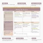 Weekly To Do List Notepad with 52 Undated Sheets（8.5"×11"）- Undated Weekly Planner Notepad for Office Desk Accessories and Supplies - Midnight Lilac - Image 3