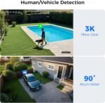 Hiseeu 16CH 3K Wired Security Camera System,16PCS 5MP CCTV Cameras | Smart Dual Light & Audio,Vehicle/Person Detection,5MP 16CH DVR,3TB HDD for Home 24/7 Outdoor Indoor Surveillance - Image 4