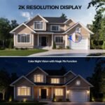 AlkiVision Solar Security Cameras Wireless Outdoor - 2K Night Color Vision Cameras for Home Security, AI Motion Detection, 360° View, Spotlight, 2-Way Audio, Siren, IP67 Waterproof, SD/Cloud Storage - Image 3