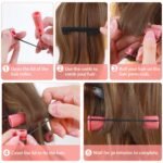 SPTHTHHPY Hair Roller Set, 100 PCS Perm Rods with 5 Sizes Hair Curler for Women Long Short Hair DIY Hairdressing Styling Tools - Image 4