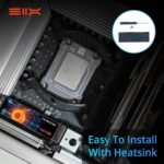 SIX NVME M.2 SSD PCIe 4.0-1TB m.2 2280 ssd, Read UP to 7350MB/s 1TB for Gaming PS5 Memory Storage Expansion with Heatsink, Internal Solid State Hard Drive PCIe gen 4x4 Nvme for Laptop Desktop pc - Image 8