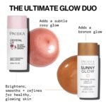 Pacifica Sunny Glow Liquid Face Bronzer Drops - Face Makeup Bronzing For Face & Cheeks for Instant Sun-Kissed Glow - Vitamin C & Glycolic Acid Infused Liquid Bronzer Illuminating Highlighting Clean - Image 27