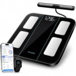 8-Electrode Smart Scale with Handle, Body Fat & Composition Scale | 57 health metrics, BMI & muscle mass analyzer, 400 lb capacity, Bluetooth sync, visceral tracking - Image 2