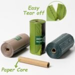 GREENER WALKER Poop Bags for Dog Waste-540 Bags,Extra Thick Strong 100% Leak Proof Dog waste Bags (Brown) - Image 3