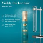 OGX ProGrowth + Peptide Serum Mist, 6.5 fl oz | Heat Protectant Spray, Instantly Thickens Hair Root to Tip, Protects From Breakage, Visibly Thicker Fuller Hair - Image 4