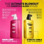 Marc Anthony Grow Long Ultimate Blowout, Anti-Frizz Heat Protection Spray | Ultimate Blowout & Frizz Control - Humidity & Heat Protectant Spray for Smooth, Shiny, Soft Hair - Featherlight Finish 6.7 oz - Image 7