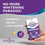 Teeth Whitening Strips - 90-Day Long-Lasting Results, Enamel Safe & Low-Sensitivity, Professional Teeth Whitening Strips with Non-Slip Dry Strip Technology - 28 Upper and 28 Lower - 28 Treatments - Image 7