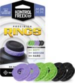 KontrolFreek Precision Rings | Aim Assist Motion Control for PlayStation 4 (PS4), PS5, Xbox One, XBX, Switch Pro & Scuf Controller (Black/Purple/Green) - Image 2