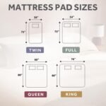 Sunbeam Heated Mattress Pad Quilted 12 Heat Deep Pocket Twin 75x39 - Image 8