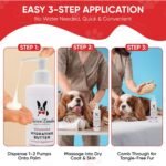 Warren London Hydrating Butter Leave in Pet Conditioner for Dogs | Lotion for Skin and Coat | Aloe Puppy & Dog Conditioner for Hair Detangler, Dry Skin, & Dandruff | Unscented 8oz - Image 6