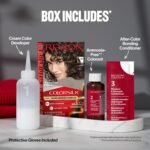 Revlon ColorSilk with Bond Repair Hair Color, 41 Medium Brown, 3pk | Permanent hair color with 100% gray coverage; ammonia free hair dye with bond repair complex and vegan keratin. 3 pack. - Image 12