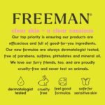 FREEMAN Pore Clearing Volcanic Ash Peel-Off Gel Facial Mask, Deep Cleansing, Removes Dirt From Pores, Not Over-Drying, Easy-to-use, For Men, 6 fl.oz./175 mL Tube - Image 8