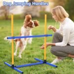 Adjustable Dog Agility Hurdles with Carry Bag, 2 Sets - Image 5