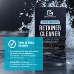 Retainer Cleaner Tablets, Denture Cleaner, Mint, 4 Month Supply by M3 | Compatible with Retainer Cleaner Machine & Ultrasonic Retainer Cleaner, Helps Remove Tough Stains, Buildup, Odors & Plaque - Image 7