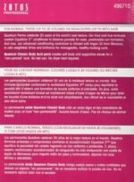 Zotos Quantum Classic Body Acid Permanent Unisex Treatment 1 Application - Image 3
