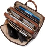 Samsonite Classic Leather Toploader Briefcase - Image 5