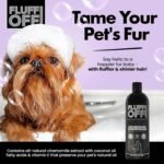 Fluff Off! by Girl With The Dogs, Natural Deshedding Dog/Cat Conditioner, 16 Oz, Made in USA 8 Wks+ - Image 4