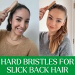 GranNaturals Hard Bristle Slick Back Hair Brush for Men & Women with Thick Curly Hair - Stiff Nylon Small Hairbrush for Smoothing, Waves, Beard, Fades, Locs, Dreads - Image 4