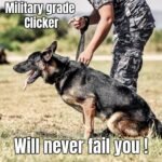 Brass and Steel Pet Training Clicker Puppy Dog Training Cricket Clicker U.S. Engraved WII Military Gear Metal Clicker - Image 6