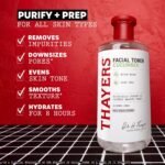 THAYERS Alcohol-Free, Hydrating Cucumber Witch Hazel Facial Toner with Aloe Vera Formula, Vegan, Dermatologist Tested and Recommended, 12 Oz (Packaging May Vary) - Image 4