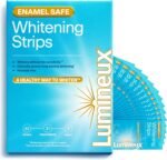 Lumineux Teeth Whitening Strips, Peroxide Free, 21 Treatments (3 Months) | Peroxide free, enamel safe, dentist formulated, clinically tested & proven, free from harsh ingredients, no sensitivity - Image 2